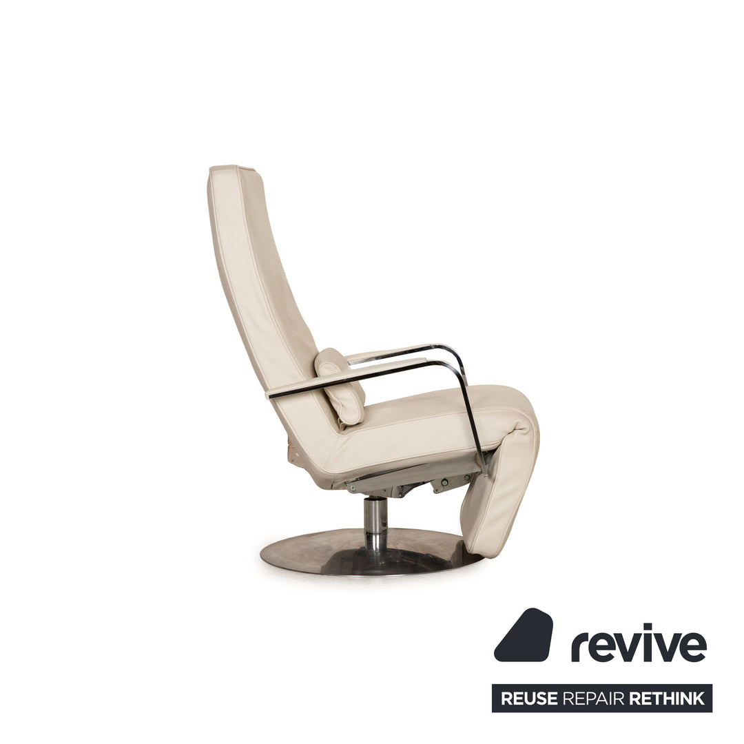 Brühl Leder Sessel Weiß Funktion Relaxfunktion