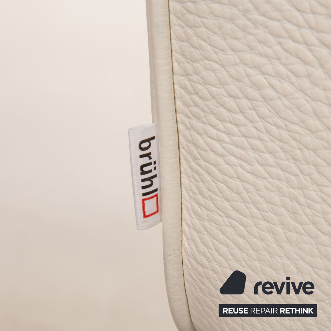 Brühl Leder Sessel Weiß Funktion Relaxfunktion