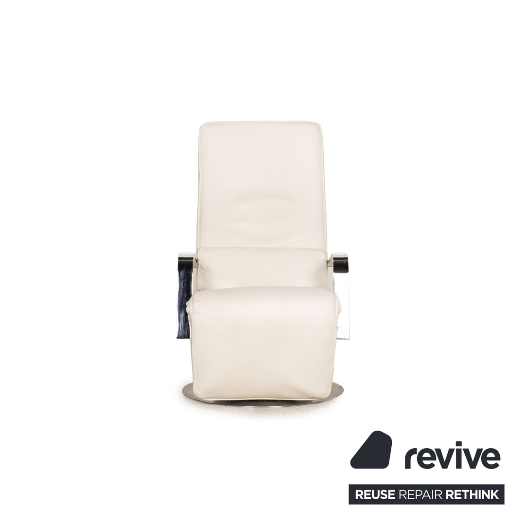 Brühl Leder Sessel Weiß Funktion Relaxfunktion