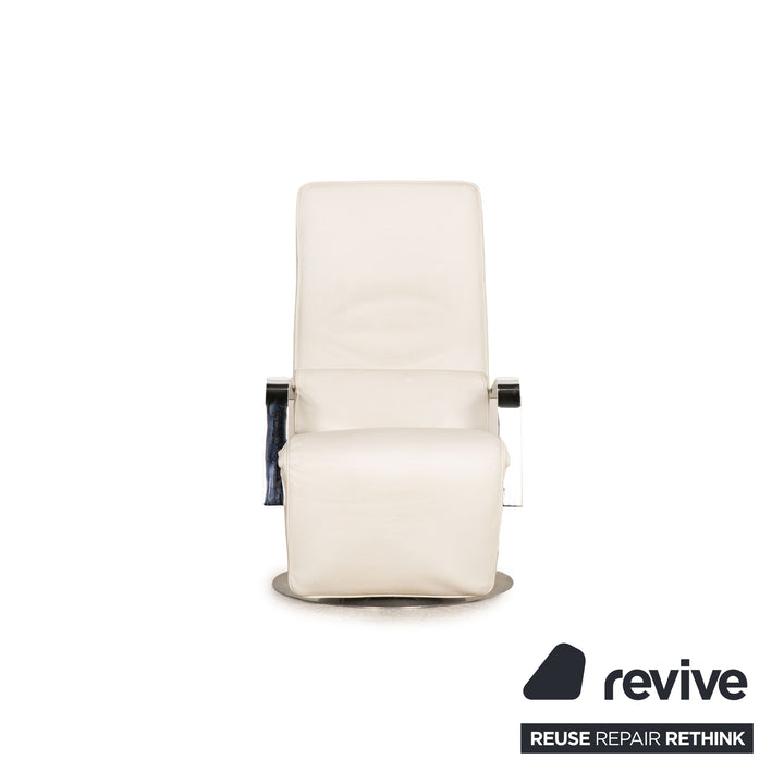 Brühl Leder Sessel Weiß Funktion Relaxfunktion