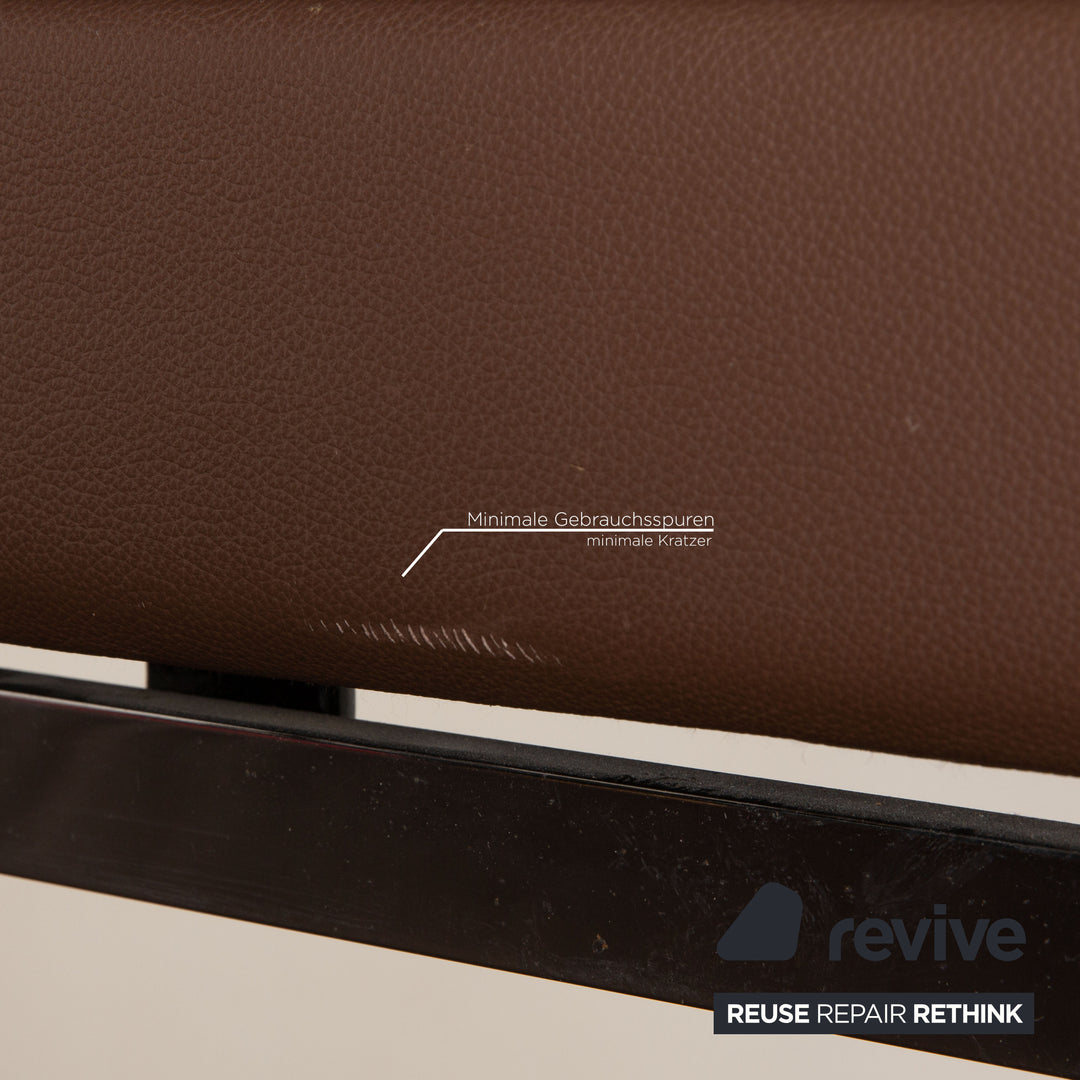 Brühl Leder Sofa Braun Ecksofa Couch Funktion Relaxfunktion