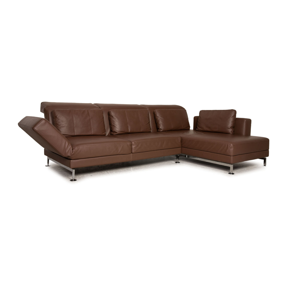 Brühl Leder Sofa Braun Ecksofa Couch Funktion Relaxfunktion