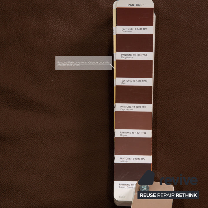 Brühl Leder Sofa Braun Ecksofa Couch Funktion Relaxfunktion