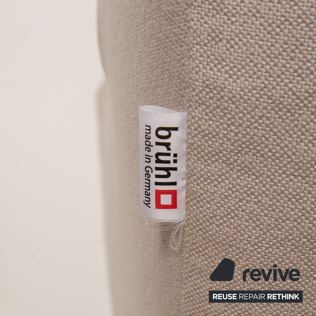 Brühl Lucky Stoff Sessel Creme Funktion Schaukelfunktion