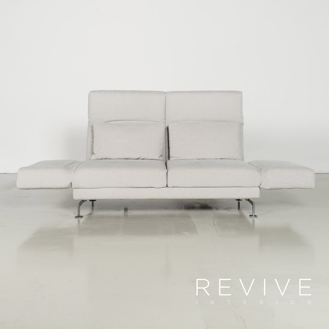Brühl Moule Designer Stoff Sofa Relax Zweisitzer Couch mit Funktion #7107
