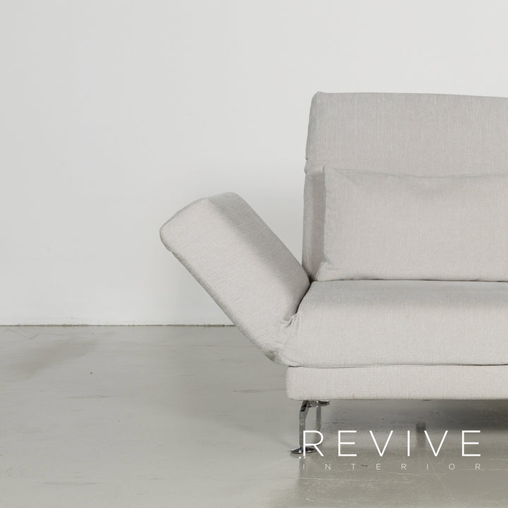 Brühl Moule Designer Stoff Sofa Relax Zweisitzer Couch mit Funktion #7107