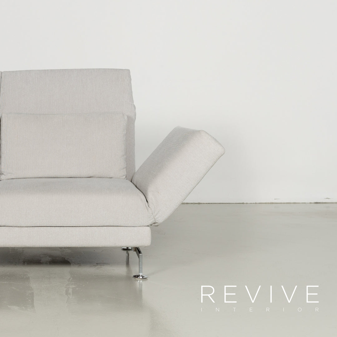 Brühl Moule Designer Stoff Sofa Relax Zweisitzer Couch mit Funktion #7107