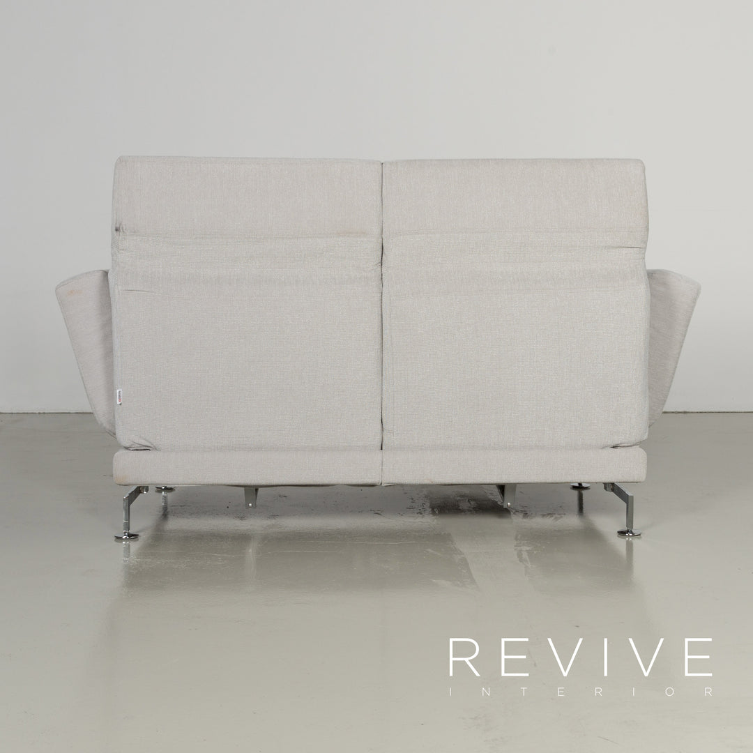 Brühl Moule Designer Stoff Sofa Relax Zweisitzer Couch mit Funktion #7107