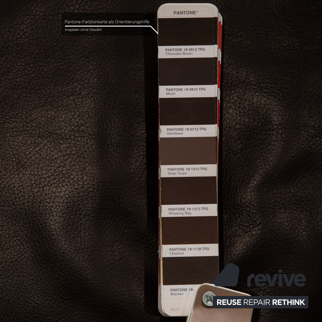 Brühl Moule Leder Sofa Braun Ecksofa Couch Funktion