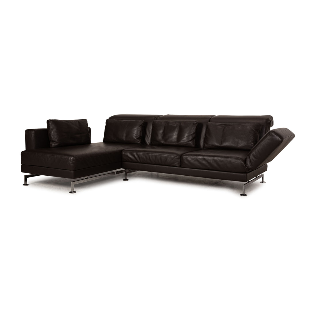 Brühl Moule Leder Sofa Braun Ecksofa Couch Funktion