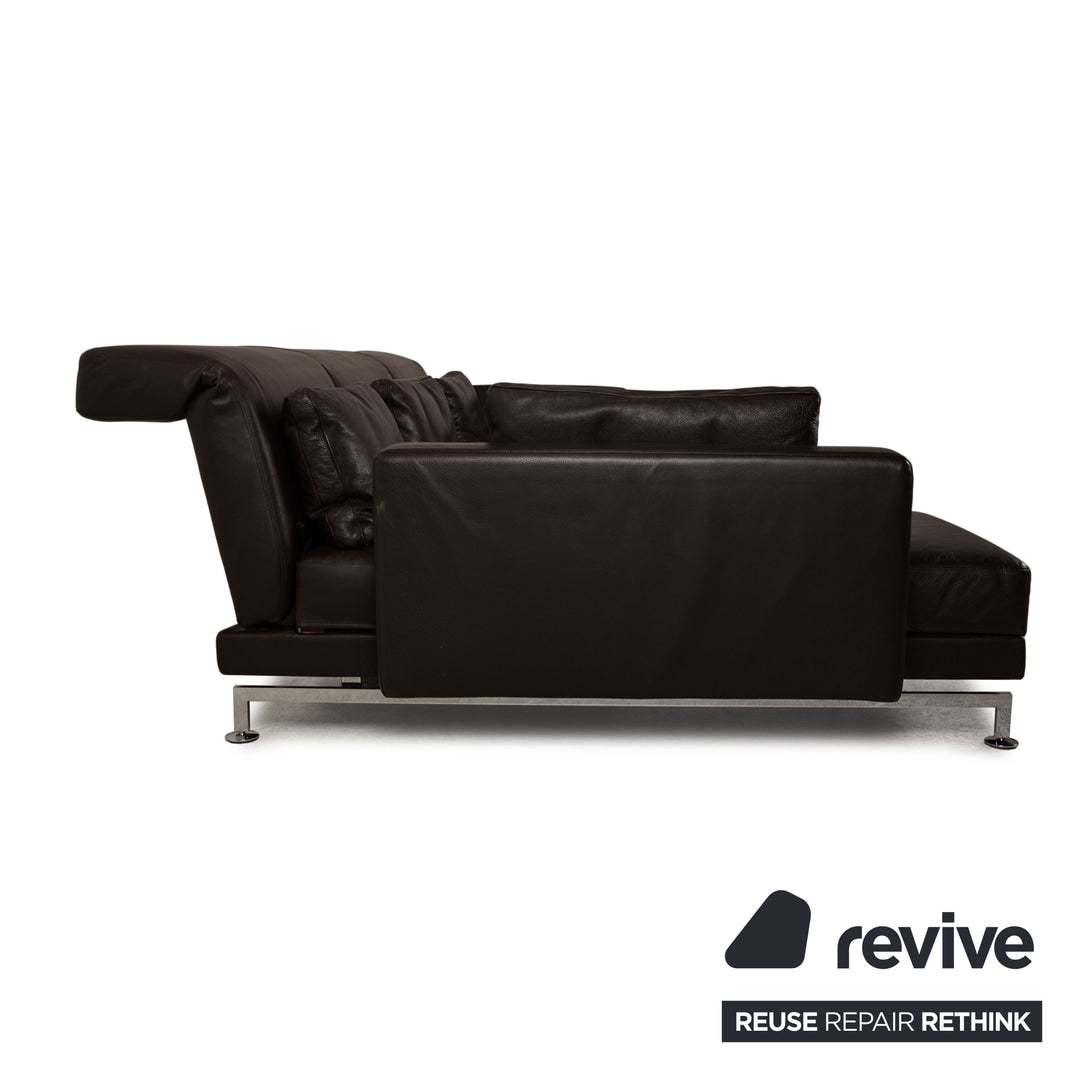 Brühl Moule Leder Sofa Braun Ecksofa Couch Funktion
