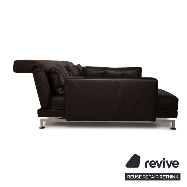 Brühl Moule Leder Sofa Braun Ecksofa Couch Funktion