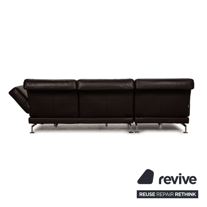Brühl Moule Leder Sofa Braun Ecksofa Couch Funktion