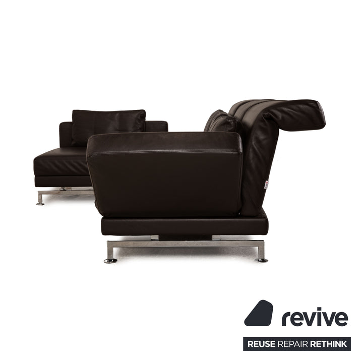 Brühl Moule Leder Sofa Braun Ecksofa Couch Funktion