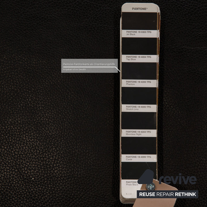 Brühl Moule Leder Sofa Schwarz Zweisitzer Couch Funktion