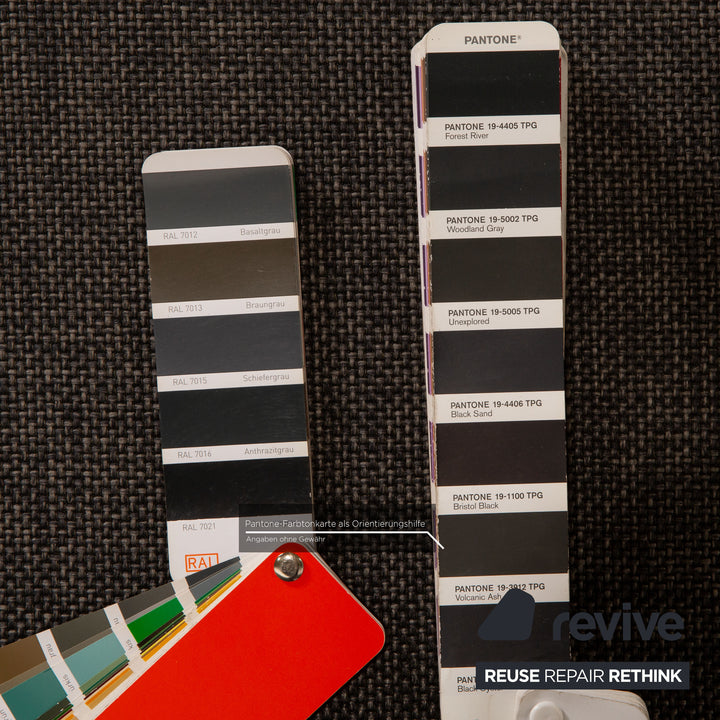 Brühl Moule Stoff Ecksofa Grau manuelle Funktion Relaxfunktion