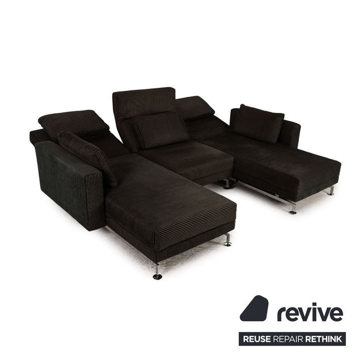 Brühl Moule Stoff Ecksofa Grün Sofa Couch Funktion