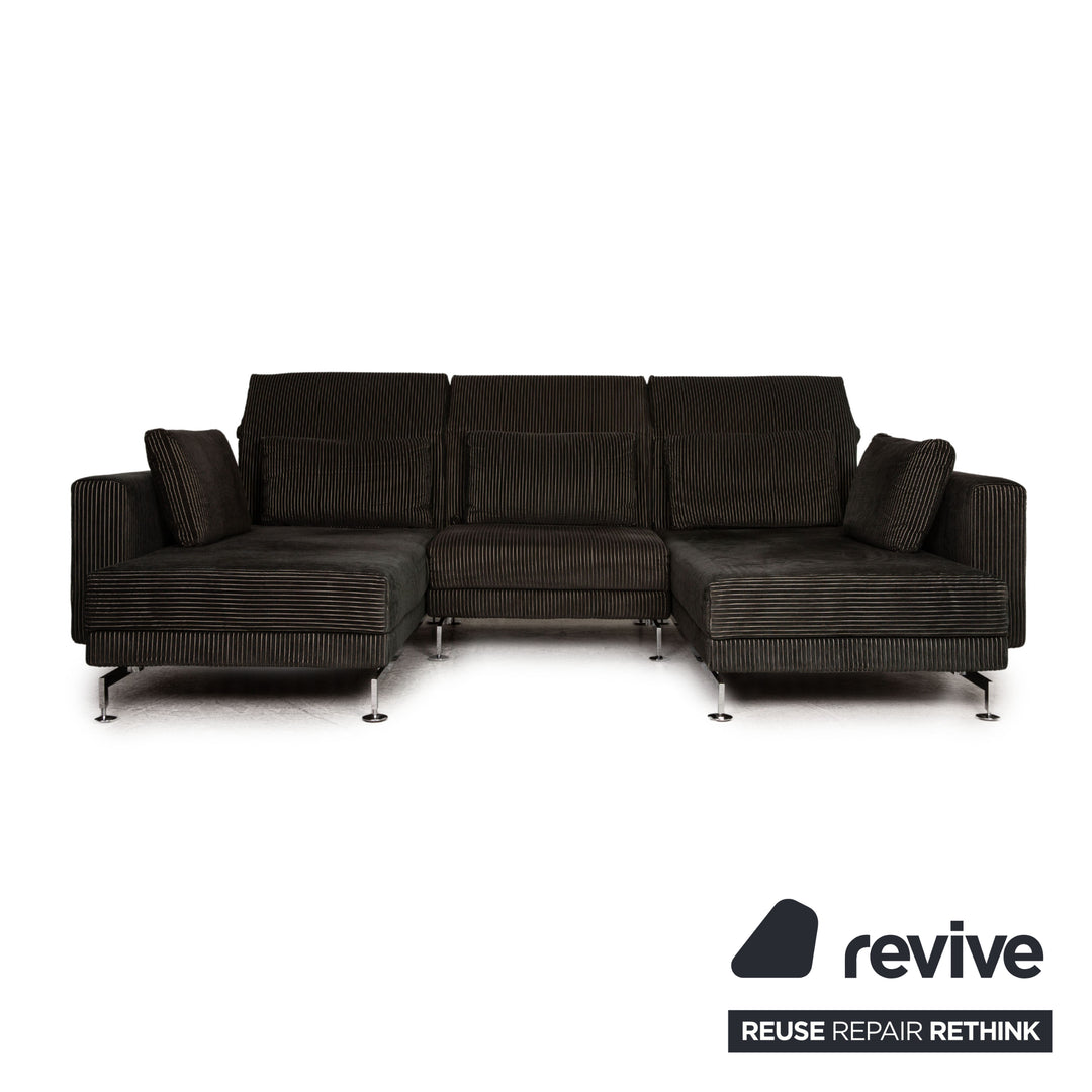 Brühl Moule Stoff Ecksofa Grün Sofa Couch Funktion