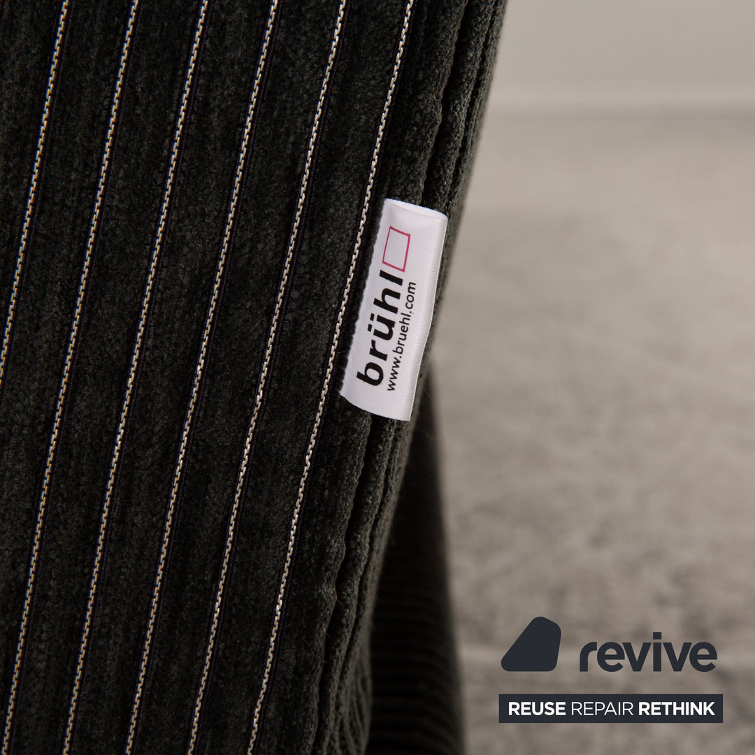 Brühl Moule Stoff Ecksofa Grün Sofa Couch Funktion