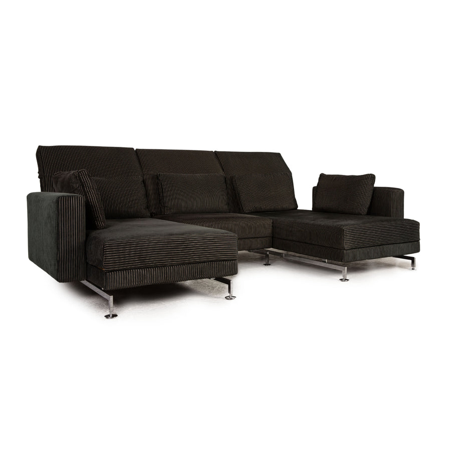 Brühl Moule Stoff Ecksofa Grün Sofa Couch Funktion