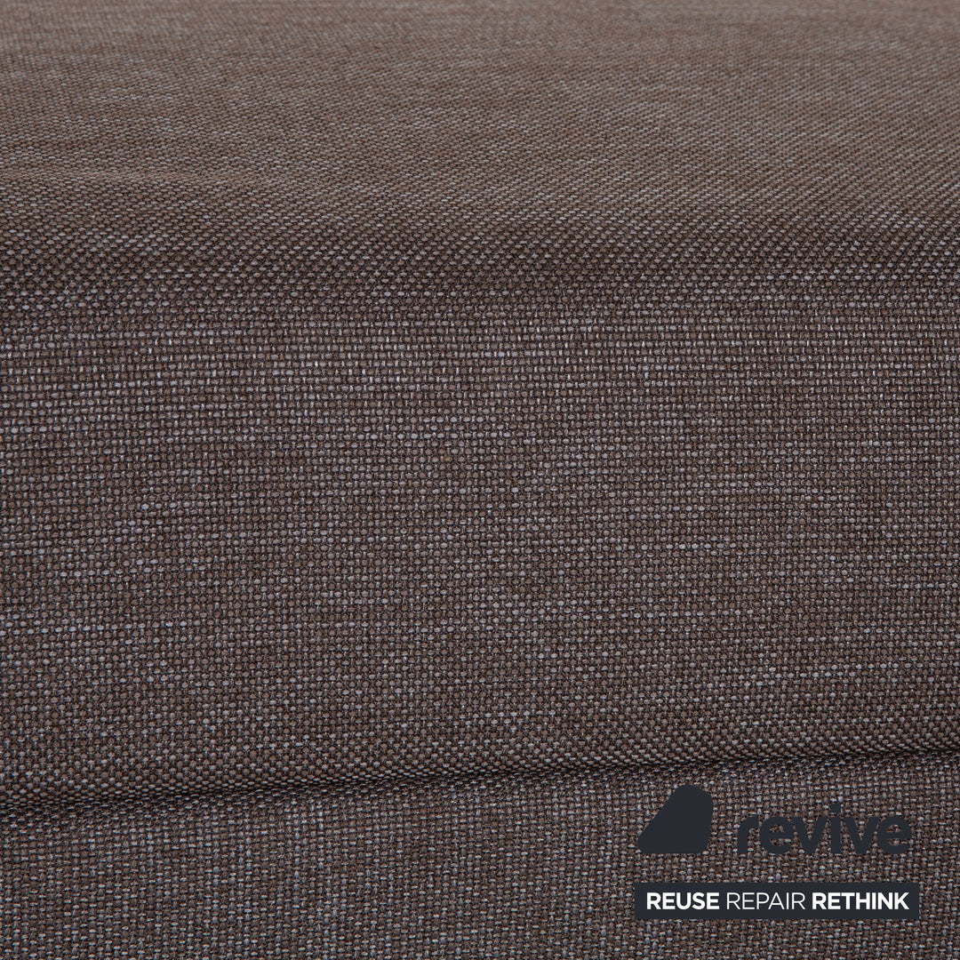 Brühl Moule Stoff Hocker Anthrazit