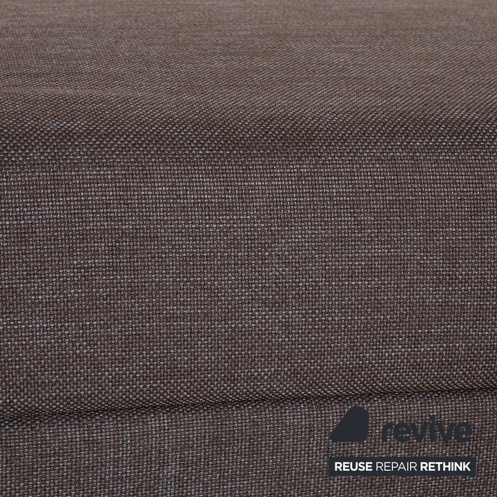 Brühl Moule Stoff Hocker Anthrazit