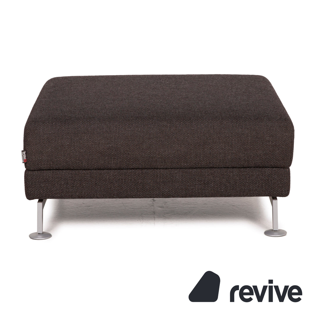 Brühl Moule Stoff Hocker Braun