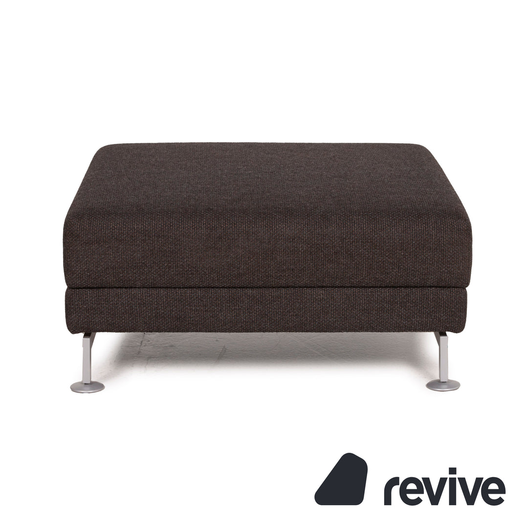 Brühl Moule Stoff Hocker Braun