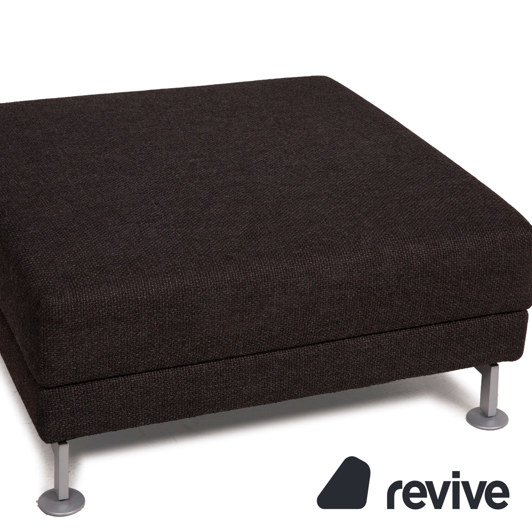 Brühl Moule Stoff Hocker Braun