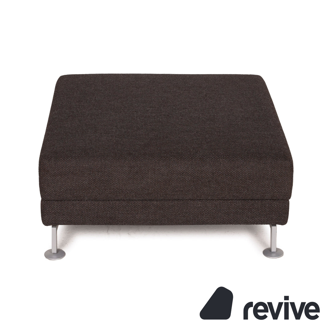 Brühl Moule Stoff Hocker Braun