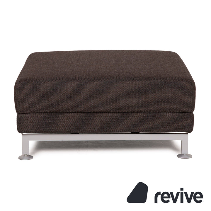 Brühl Moule Stoff Hocker Braun