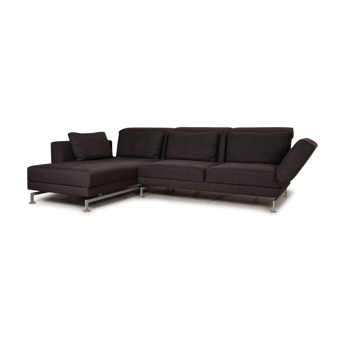 Brühl Moule Stoff Sofa Anthrazit Ecksofa Couch Funktion Relaxfunktion