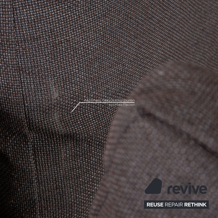 Brühl Moule Stoff Sofa Anthrazit Ecksofa Couch Funktion Relaxfunktion