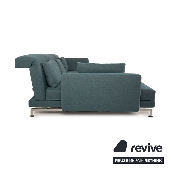 Brühl Moule Stoff Sofa Blau Ecksofa Couch Funktion