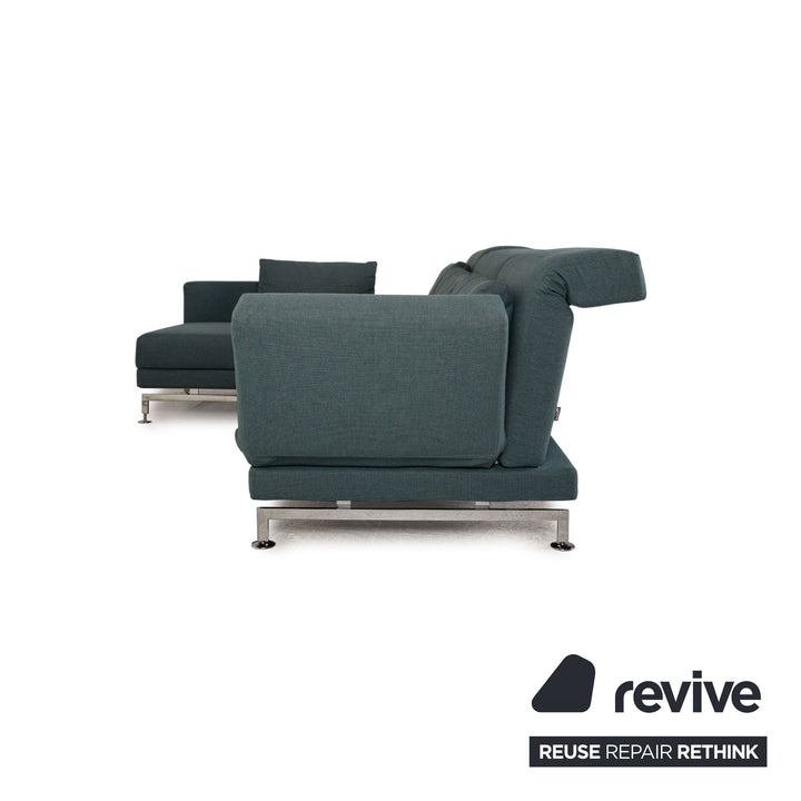 Brühl Moule Stoff Sofa Blau Ecksofa Couch Funktion