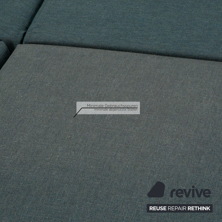 Brühl Moule Stoff Sofa Blau Ecksofa Couch Funktion