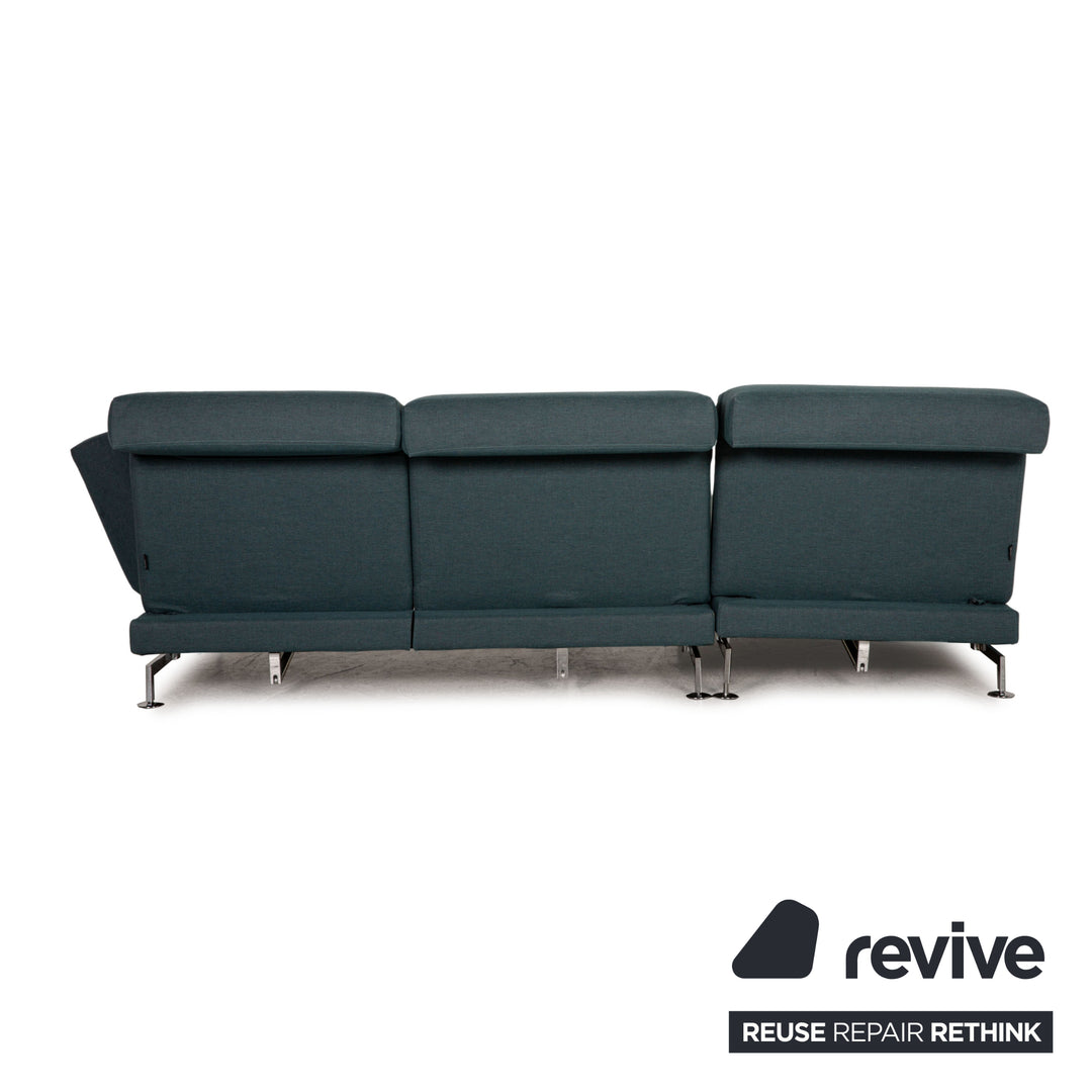 Brühl Moule Stoff Sofa Blau Ecksofa Couch Funktion