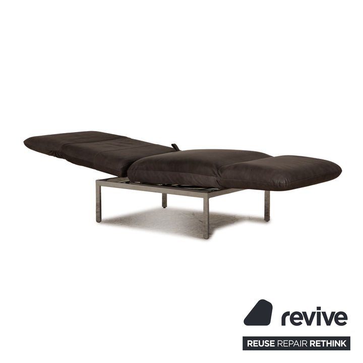 Brühl Roro Leder Sessel Grau Funktion