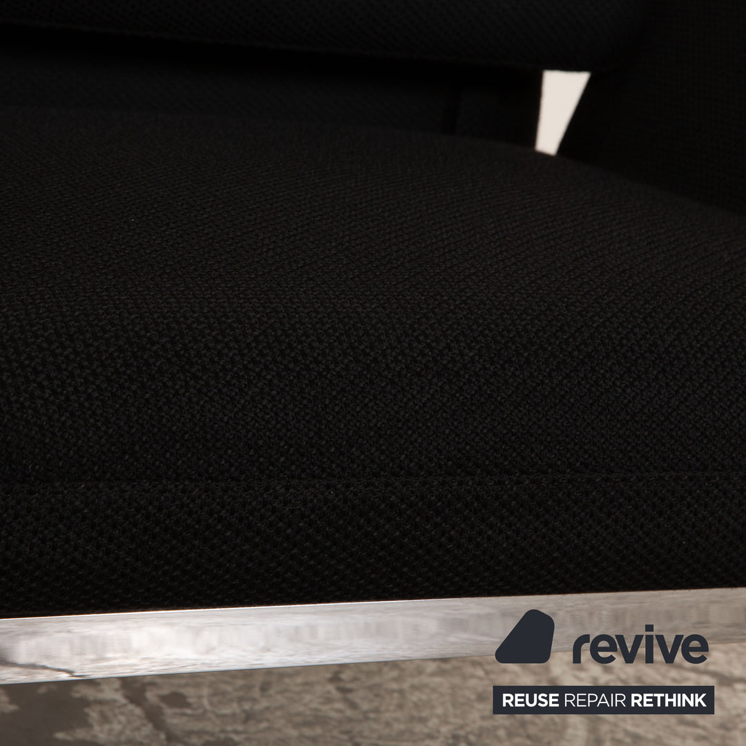 Brühl Roro fabric two-seater black manual function