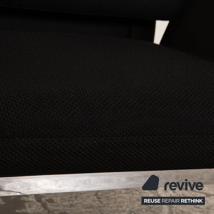 Brühl Roro fabric two-seater black manual function