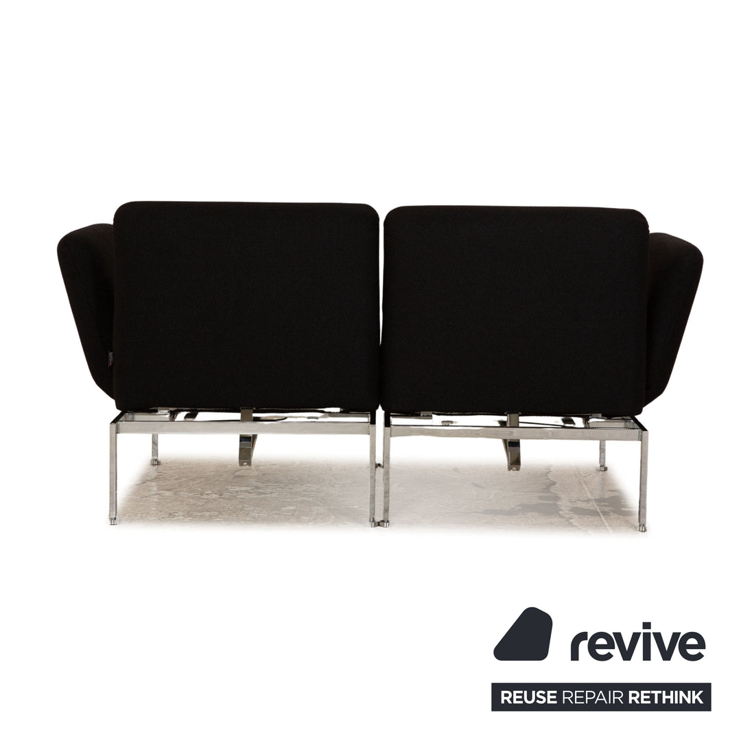 Brühl Roro fabric two-seater black manual function