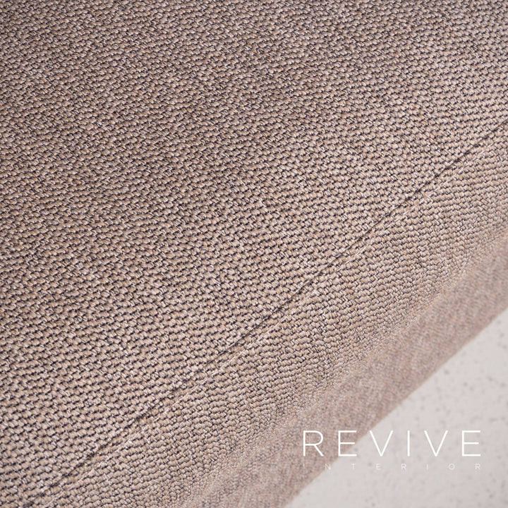 Brühl Alba Designer Stoff Ecksofa Braun Sofa Couch Funktion #7106