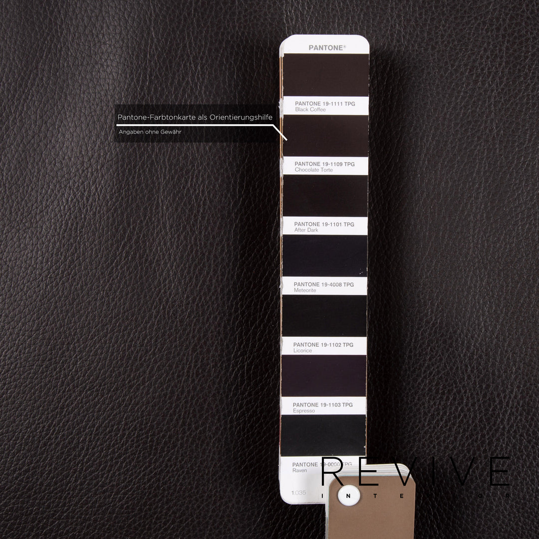 Brühl & Sippold Alba Leder Ecksofa Dunkelbraun Braun Funktion Couch #13402