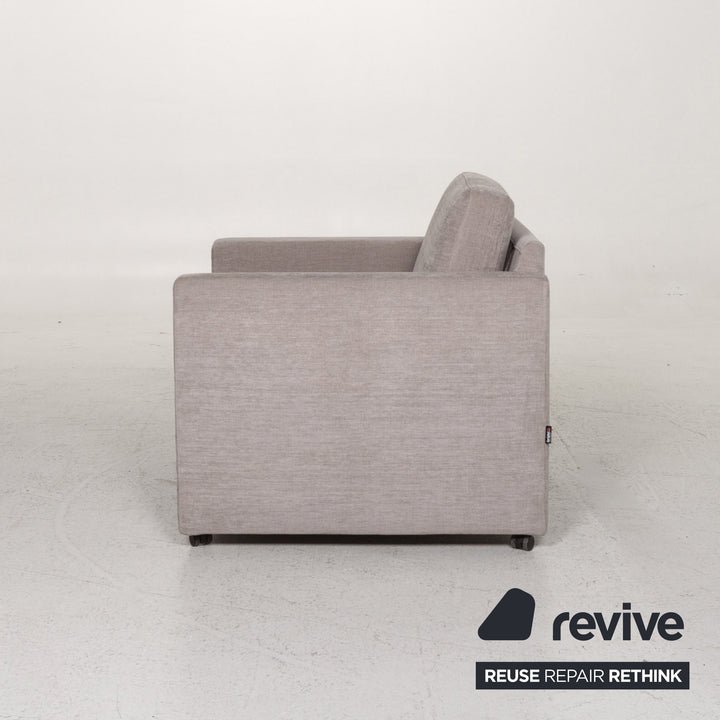 Brühl Alba Stoff Sessel Grau #13357