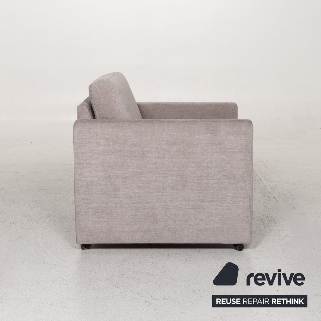 Brühl Alba Stoff Sessel Grau #13357