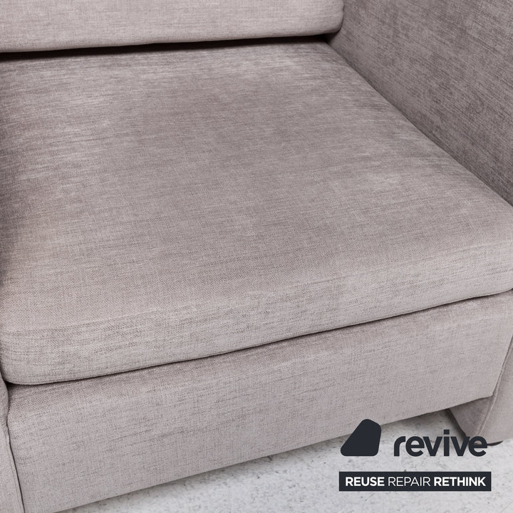 Brühl Alba Stoff Sessel Grau #13357