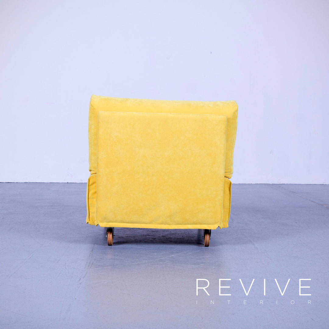 Brühl Carousel Designer Stoff Sofa Gelb Dreisitzer Couch #5273