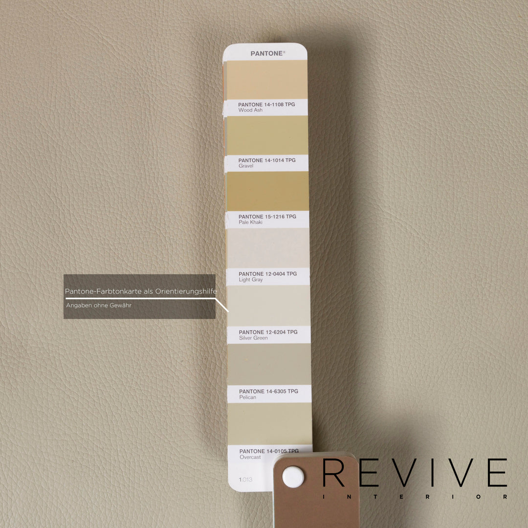 Brühl & Sippold Leder Sessel Creme #12023