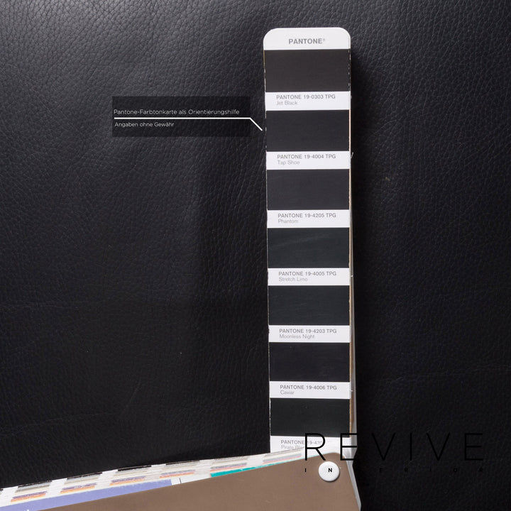 Brühl & Sippold Fiesta Leder Sessel Schwarz #12765