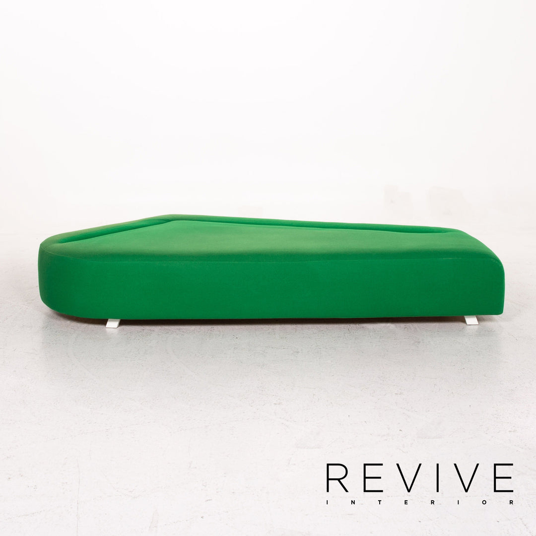 Brühl & Sippold Mosspink Stoff Sofa Grün Dreisitzer Couch #13543